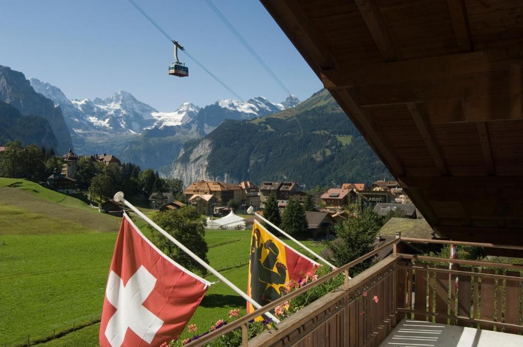 Hotel Berghaus Wengen Oda fotoğraf